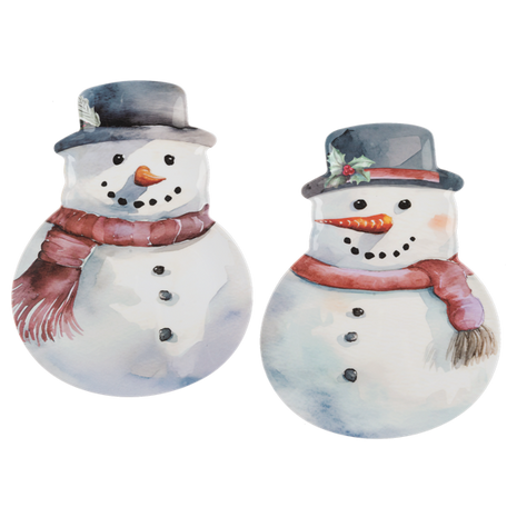 Snowman Plate
