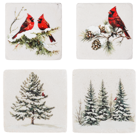 Winter Forest Coaster (4 pc. set)