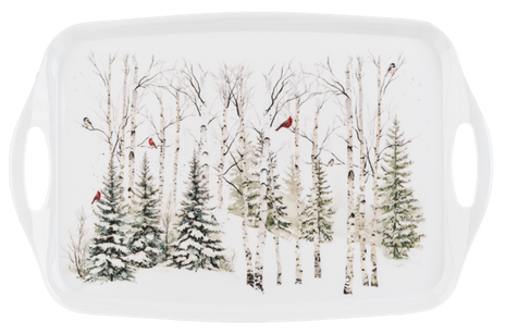 Winter Forest Serving Tray