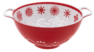 Snowflake Berry Bowl