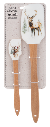 Winter Stag Spatula (2 pc. set)