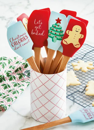 Sweetest Christmas Spatula Silicone/Beach Wood