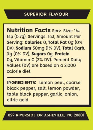 Lemon Pepper Seasoning