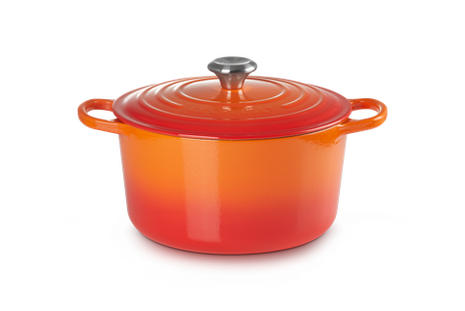 Signature Deep Round Oven 6.5 Qt Flame