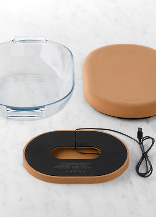 Doughbed Proofing Bowl and Warming Mat IA