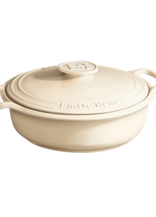 Sublime Stoneware Braiser 4 Qt Creme