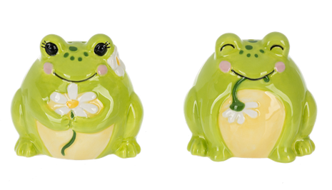 Leap into Spring Salt & Pepper Shakers (1 pair)