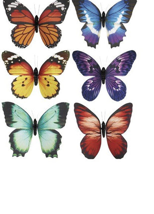 Butterfly Magnet - Single Butterfly with Paper Wings