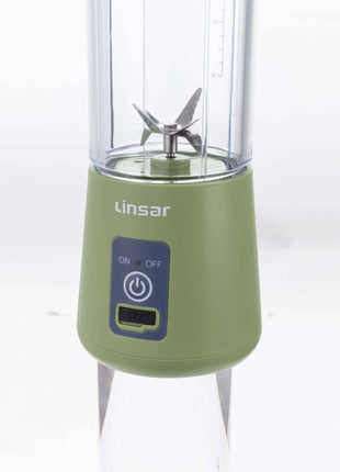 11oz Powerful Portable Rechargeable Blender with USB charger: Black