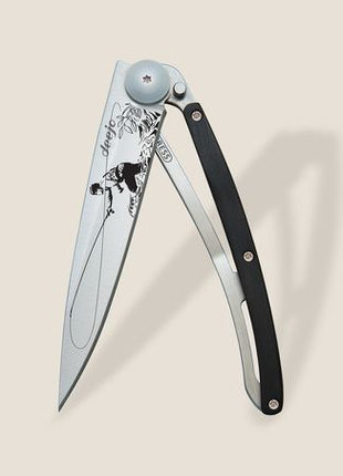 37G Knife Ebony Wood/Fly Fishing