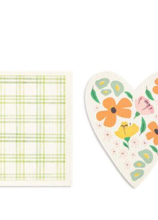 Shaped Swedish Dish Cloth - 2 Pack