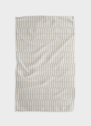Geometry Tea Towel Rideaux Neutre