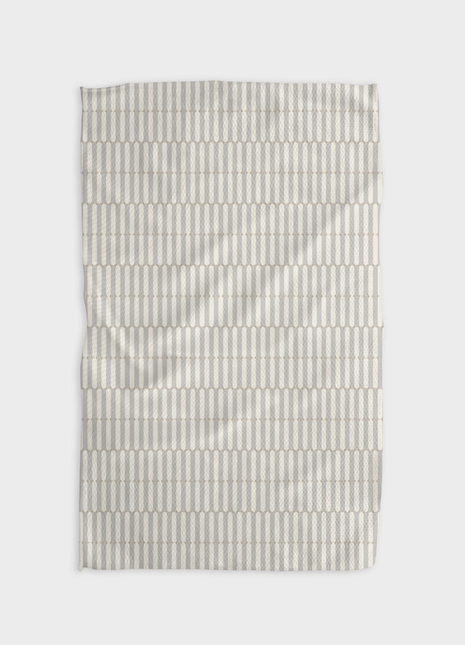 Geometry Tea Towel Rideaux Neutre