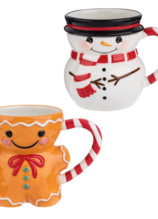 Snowman or Gingerbread Mug