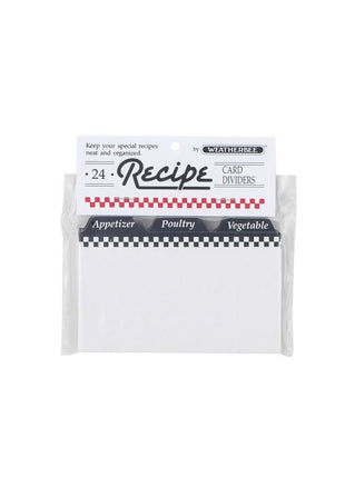 Recipe Dividers 3x5