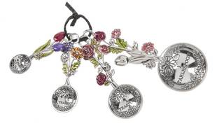 Measuring Spoons - Flower Bouquet (4 pc. set)