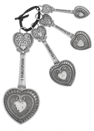 Measuring Spoons - Hearts -4 pc set