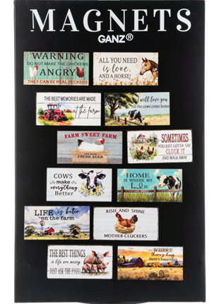 Down on the Farm Magnets