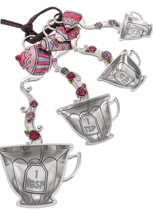 Measuring Spoons Colored - Tea Time (4 pc. set)