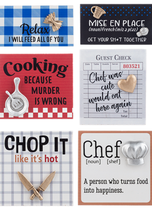 Magnets -"YES CHEF!" various