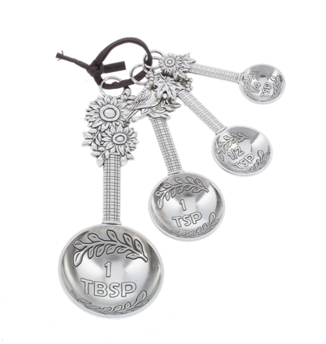 Sunflower/Bird Measuring Spoons (4 pc. set)