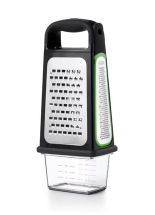Etched Box Grater w/ Removable Zester - As is