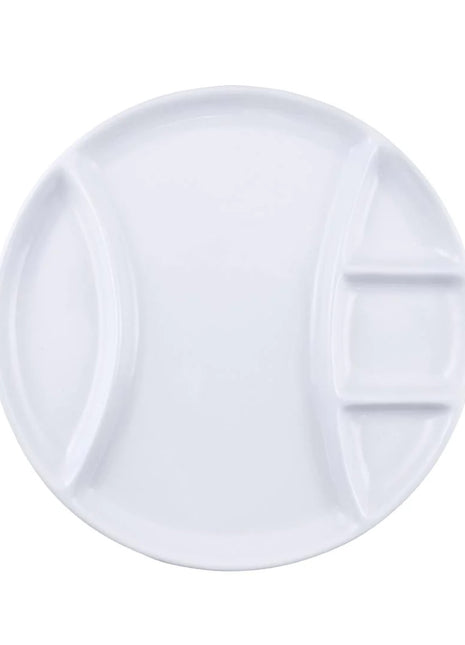 Swissmar Raclette/fondue Porcelain Plate Set/4 Round