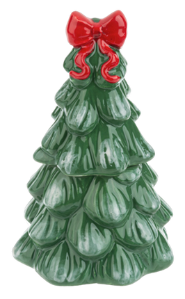 Christmas Tree Stackable Salt and Pepper Shaker