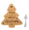 Holiday Cheese Board with Spreader