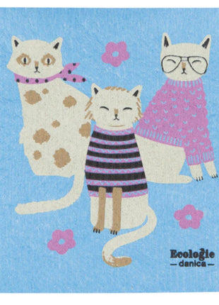 Swedish Dishcloth Cats