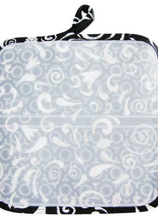 Swirly Gate Black Silli Hottie Pot Holder