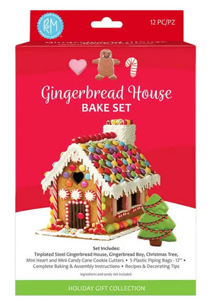 Gingerbread House 12 Pc Bake Set