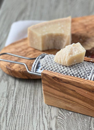 Italian Olivewood Box Cheese Grater