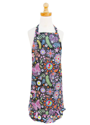 Pop Floral Girls' Ruffle Apron