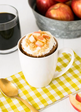 Caramel Apple Cinnamon Muffin Microwave Single