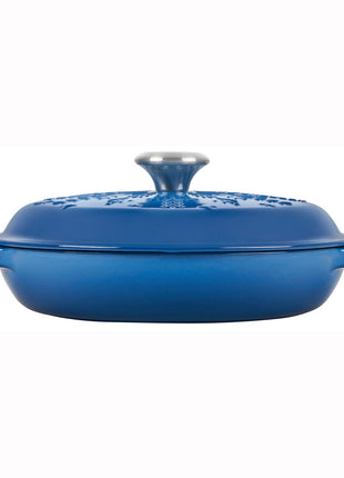 Noel Signature Braiser w/ Lid 2.25 Qt Snowflake Embossed