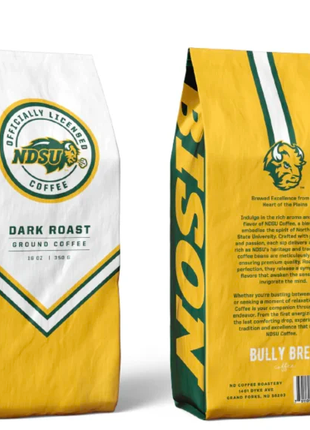 NDSU Bison 16 oz Dark Roast Whole Bean Coffee