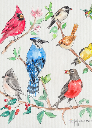 Swedish Dish Cloth Backyard Bird Buddies