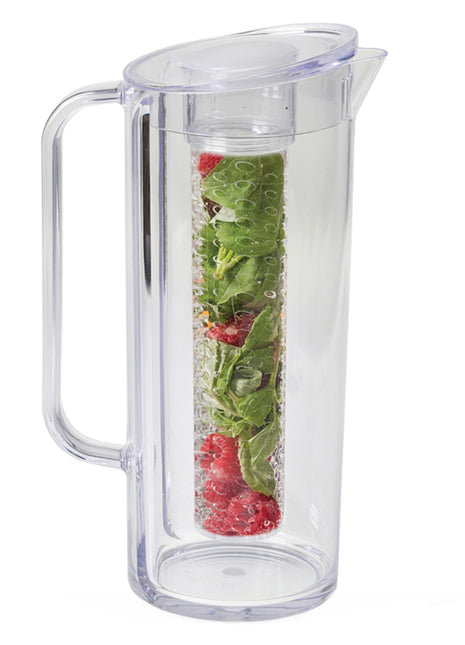 Fruit Infusion Pitcher With Lid 64 oz
