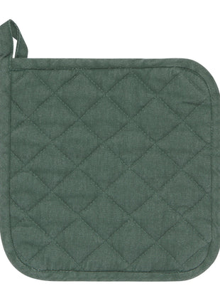 Heirloom Stonewash Potholder Jade