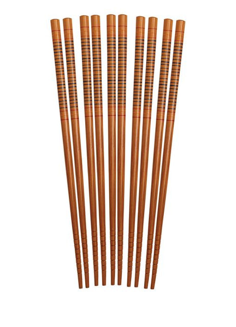 Silk Wrapped Chopsticks 5/set