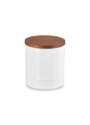 Signature Canister w/ Wood Lid 1.2 Qt