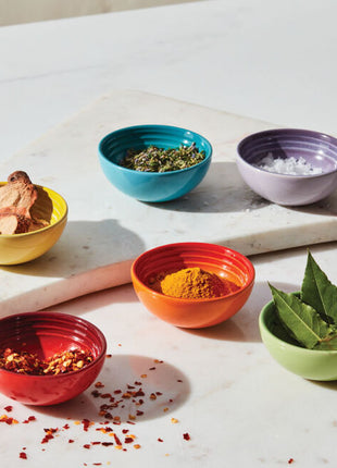 Colorful Pinch Bowl Set Of 6