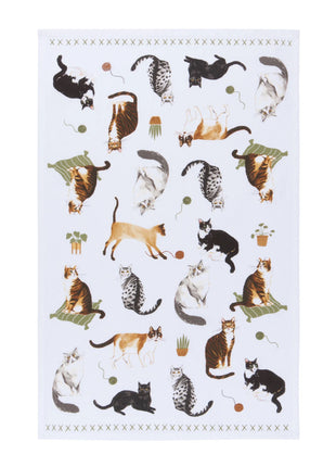Animal Print Towel Cat Collective IA