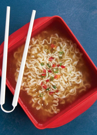 Microwave Ramen Rush Cooker With Chopsticks
