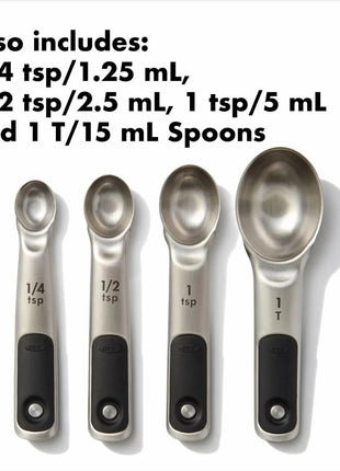 SS Measuring Cup and Spoon Set