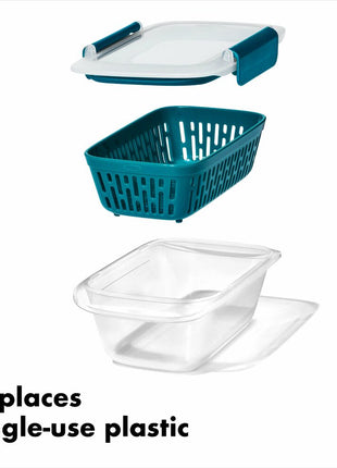 Prep And Go Container With Colander