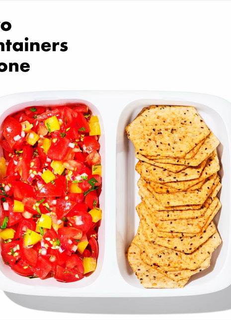 Prep And Go 2 C Divided Container