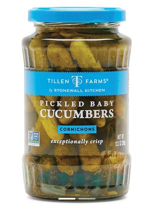 Pickled Baby Cucumbers Cornichons