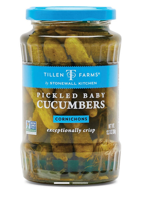Pickled Baby Cucumbers Cornichons